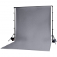  Folux Vinyl grijs/wit 2x4m rol achtergrond