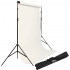  Folux Vinyl mat witte 1.45x4m achtergrondrol