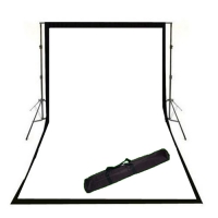 Folux Vinyl zwart/wit rol achtergrond