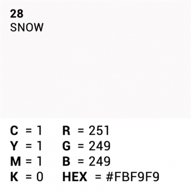 Superior Achtergrondpapier 28 Snow 2,72 x 11m