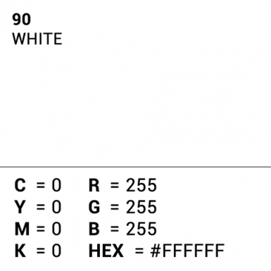 Superior Achtergrondpapier 90 White 3,56 x 15m